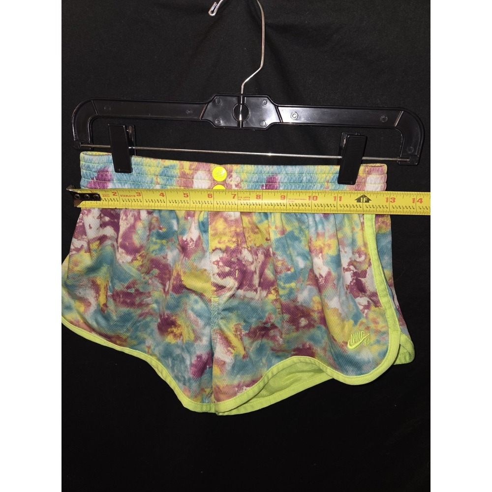 Nike Dri Fit SB Girls XL Pink Floral Shorts‎ Drawstring Lined Cute - Picture 4 of 7